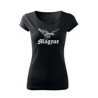 DRAGOWA Women's T -shirt Turul, Black 150g/m2