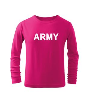 DRAGOWA kids long sleeve t-shirt Army rose