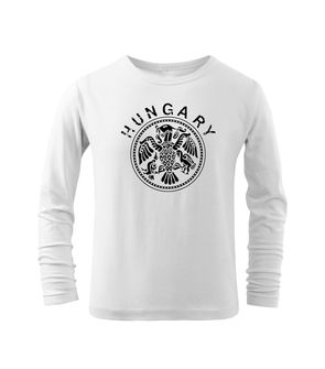 DRAGOWA kids long sleeve t-shirt Hungary white