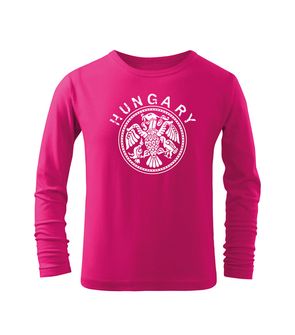 DRAGOWA kids long sleeve t-shirt Hungary pink