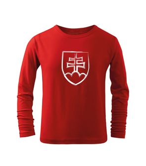 DRAGOWA kids long sleeve t-shirt Slovakia red
