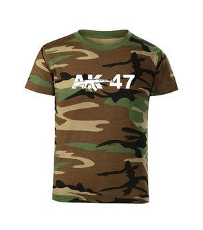 DRAGOWA kids t-shirt AK47 camouflage
