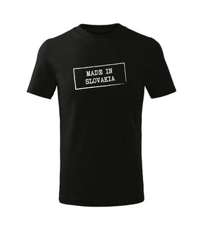 DRAGOWA Children's Short T -Shirt Made in Slovakia, Black