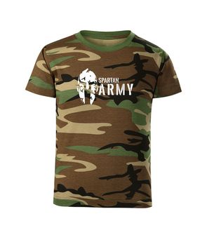 DRAGOWA kids t-shirt Spartan army camouflage