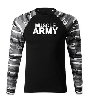 Dragow Fit-T T-shirt with long sleeve Muscle Army, Metro 160g/m2