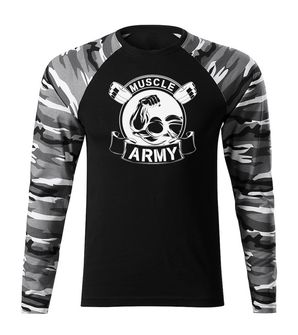 DRAGOWA FIT-T T-shirt with long sleeves Muscle Army Original, Metro 160g/m2