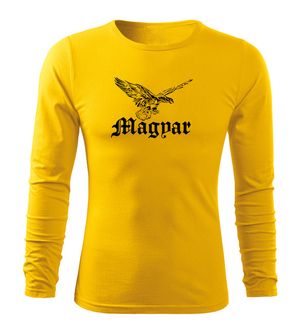 DRAGOWA FIT-T T-shirt with long sleeve Turul, yellow 160g/m2