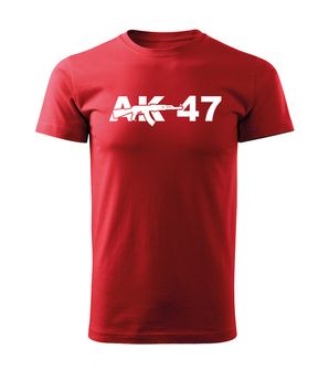 DRAGOWA short AK-47 shirt, red 160g/m2