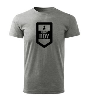 DRAGOWA short T -shirt Army Boy, gray 160g/m2