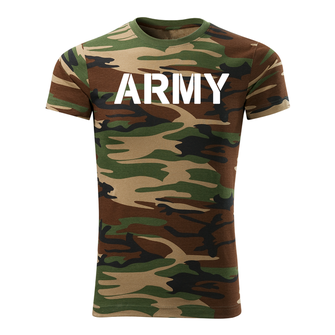 DRAGOWA short ARMY T -shirt, camouflage 160g/m2