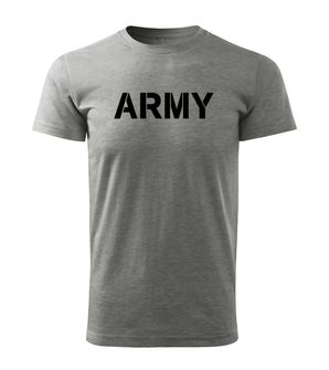 DRAGOWA SHORT T -shirt Army, gray 160g/m2