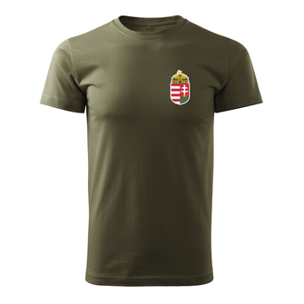 Dragowa short T -shirt small color Hungarian character, olive 160g/m2