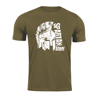 DRAGOWA Short T -shirt Spartan Army León, Olive 160g/m2