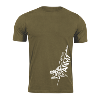 DRAGOWA Short T -shirt Spartan Army Myles, Olive 160g/m2