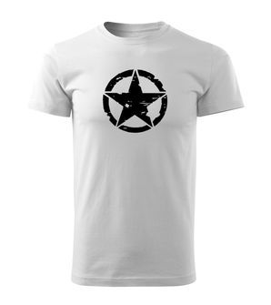 DRAGOWA short T -shirt Star, white 160g/m2