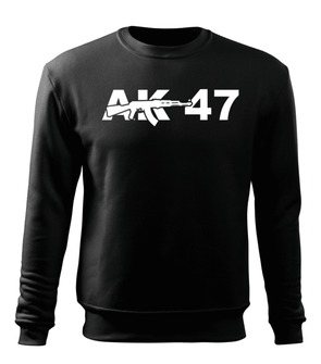 Dragow Men's sweatshirt AK-47, black 300g/m2