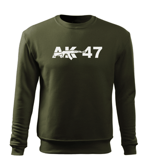 Dragow Men's sweatshirt AK-47, olive 300g/m2