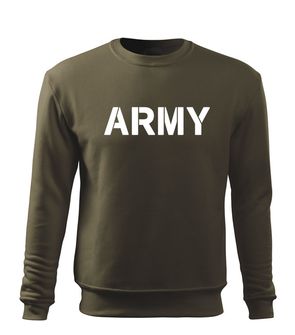 Dragow Men's sweatshirt army, olive 300g/m2