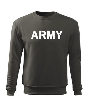 Dragowa Men's sweatshirt army, gray 300g/m2