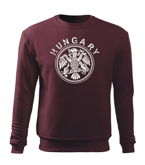 Dragow Men's sweatshirt Hungary, burgundy 300g/m2