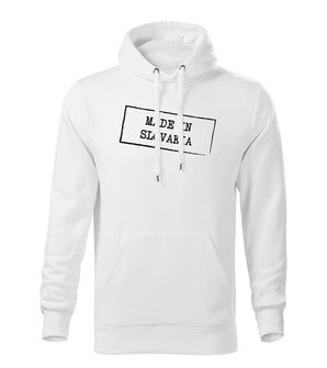 Dragow Men's sweatshirt with hooded in Slovakia, white 320g/m2