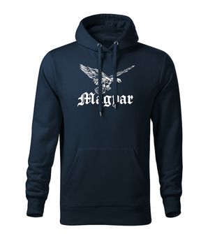Dragowa men's sweatshirt with hood Turul, dark blue 320g/m2