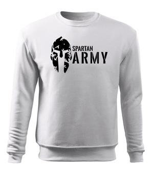 Dragow Men's sweatshirt Spartan Army, white 300g/m2