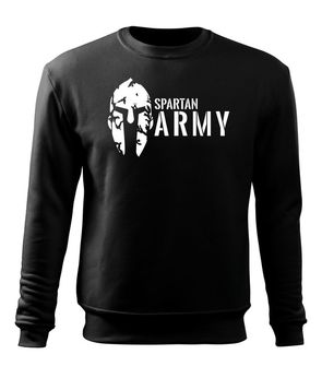 Dragow Men's sweatshirt Spartan Army, black 300g/m2