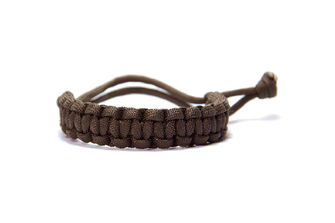 Paracord Mad Max Adjustable, brown width 1.9cm