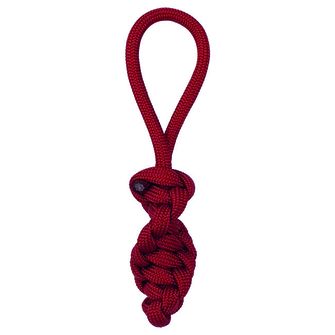 Paracord pendant survival DNA, red