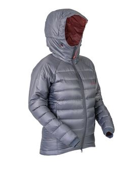 Patizon Women's insulation winter jacket ReLight Pro, Anthracite / Dark red