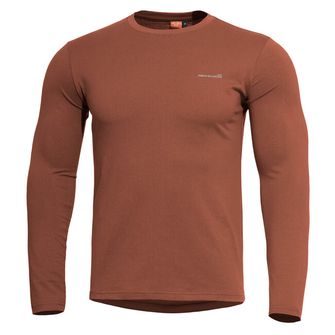 Pentagon Ageron 2.0 T -shirt with long sleeves, Maroon Red