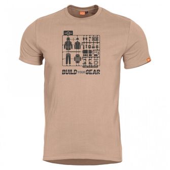 Pentagon Built Your Gear T -Shirt, Khaki