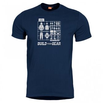 Pentagon Built Your Gear T -Shirt, Midnight Blue