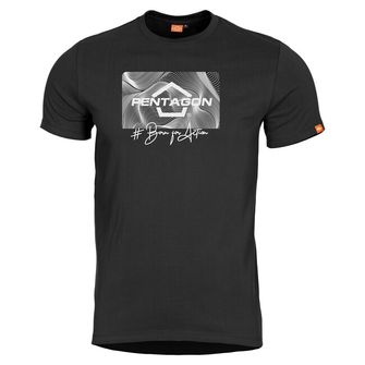 Pentagon Contour T -shirt, black