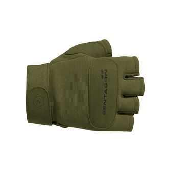 Pentagon duty mechanic gloves without fingers 1/2, olive