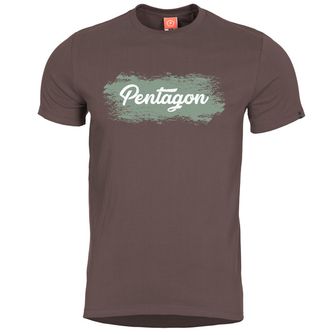 Pentagon grunge shirt, brown