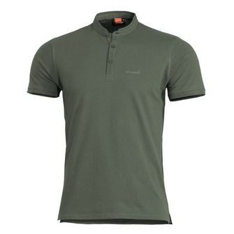 Pentagon Levantes Henley T -Shirt, Camo Green