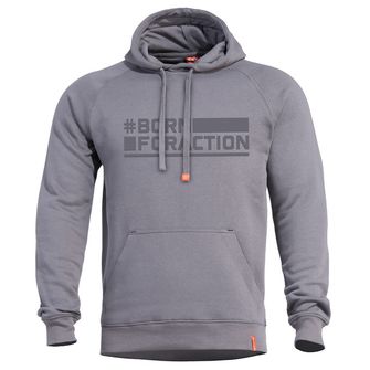 Pentagon Phaeton Born for Action Sweatshirt with Hood, Melange