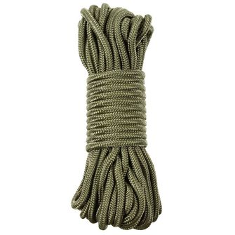 Pentagon polypropylene rope 15 m 10mm olive