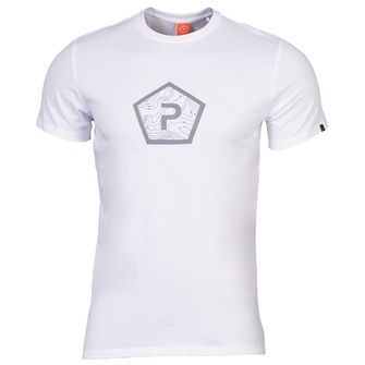 Pentagon Shape T -Shirt, White