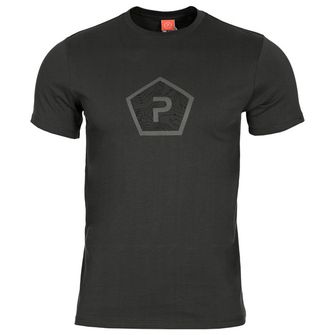 Pentagon Shape T -Shirt, Black