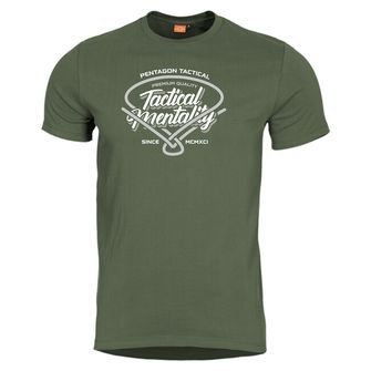 Pentagon Tactical Mentality, T -shirt, olive