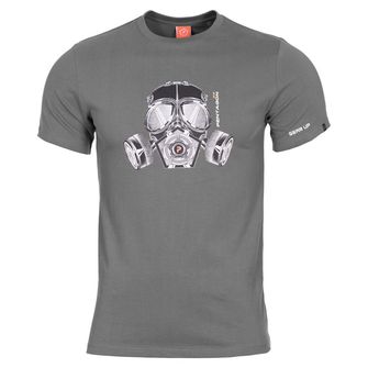Pentagon T -Shirt Gas Mask, Wolf Gray