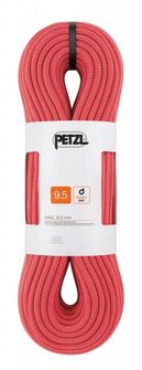 Petzl Arial 9.5 mm, red rope 60m