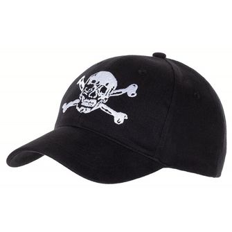 Pure Trash BB Cap, flat, Skull, black
