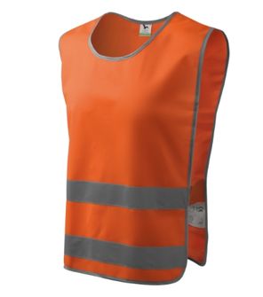 Rimeck Classic Safety Vest Reflexno Security Vest, Fluorescence Orange