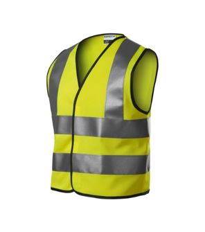 Rimeck HV Bright Children's Reflexno Security Vest, Fluorescence Yellow