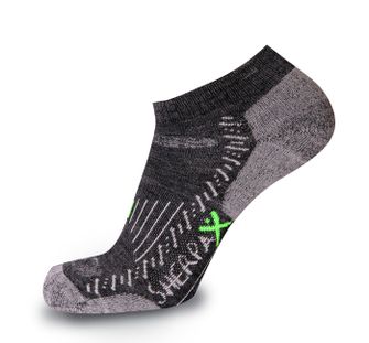 Sherpax /Apasox Elbrus socks Low thin gray
