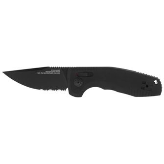 SOG Pop-up knife SOG-TAC AU COMPACT - Black / Partially Serrated
